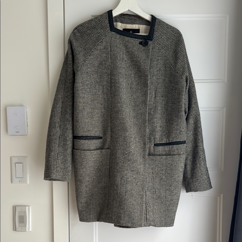 Scotch & Soda Gray and Brown Trench Coat Timeless Style